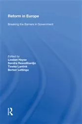 Book cover of Reform in Europe by Liesbet Heyse
