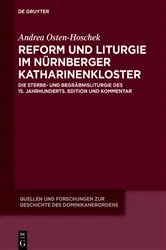 Book cover of Reform und Liturgie im Nürnberger Katharinenkloster by Andrea Osten-Hoschek