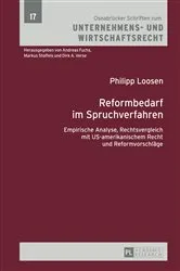 Book cover of Reformbedarf im Spruchverfahren by Dirk A. Verse