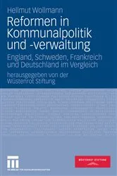 Book cover of Reformen in Kommunalpolitik und -verwaltung by Hellmut Wollmann
