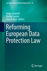 Book cover of Reforming European Data Protection Law by Unknown