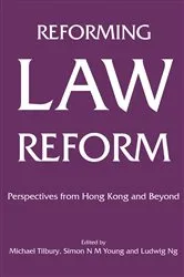 Book cover of Reforming Law Reform by Michael Tilbury
