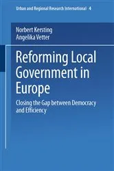 Book cover of Reforming Local Government in Europe by Norbert Kersting