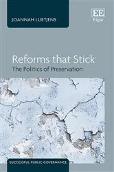 Book cover of Reforms that Stick by Joannah Luetjens