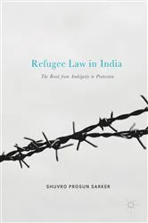 Book cover of Refugee Law in India by Shuvro Prosun Sarker