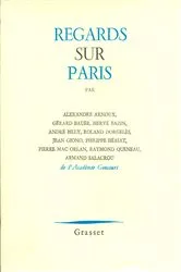 Book cover of Regards sur Paris by Goncourt