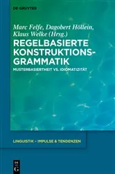 Book cover of Regelbasierte Konstruktionsgrammatik by Unknown