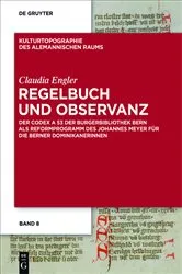 Book cover of Regelbuch und Observanz by Claudia Engler