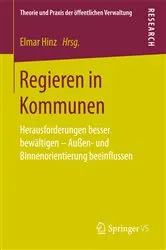 Book cover of Regieren in Kommunen by Elmar Hinz