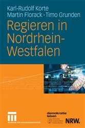 Book cover of Regieren in Nordrhein-Westfalen by Karl-Rudolf Korte