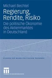 Book cover of Regierung, Rendite, Risiko by Michael Bechtel