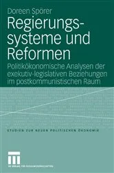 Book cover of Regierungssysteme und Reformen by Doreen Spörer