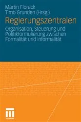 Book cover of Regierungszentralen by Martin Florack