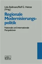 Book cover of Regionale Modernisierungspolitik by Udo Bullmann
