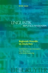 Book cover of Regionale Prosodie im Deutschen by Unknown