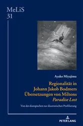 Book cover of Regionalitaet in Johann Jakob Bodmers Uebersetzungen von Miltons «Paradise Lost» by Unknown