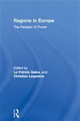 Book cover of Regions in Europe by Patrick Le Gales