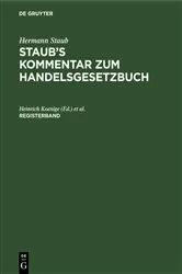 Book cover of Registerband (12th ed.) by Heinrich Koenige