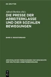 Book cover of Registerband by Alfred Eberlein