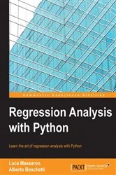 Book cover of Regression Analysis with Python by Luca Massaron