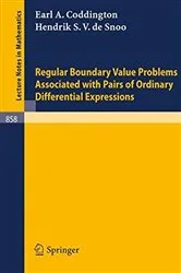 Book cover of Regular Boundary Value Problems Associated with Pairs of Ordinary Differential Expressions by E. A. Coddington