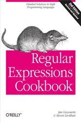 Book cover of Regular Expressions Cookbook (2nd ed.) by Jan Goyvaerts