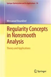 Book cover of Regularity Concepts in Nonsmooth Analysis by Unknown