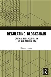 Book cover of Regulating Blockchain by Robert Herian