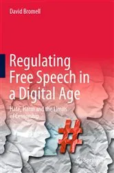 Book cover of Regulating Free Speech in a Digital Age by David Bromell