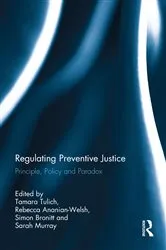 Book cover of Regulating Preventive Justice by Tamara Tulich