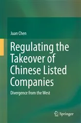 Book cover of Regulating the Takeover of Chinese Listed Companies by Unknown