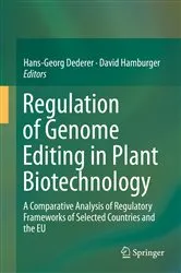 Book cover of Regulation of Genome Editing in Plant Biotechnology by Hans-Georg Dederer