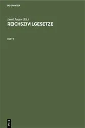 Book cover of Reichszivilgesetze (6th ed.) by Unknown