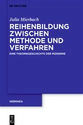 Book cover of Reihenbildung zwischen Methode und Verfahren by Julia Mierbach