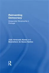 Book cover of Reinventing Democracy by João Arriscado Nunes