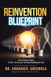 Book cover of Reinvention Blueprint by Emmanuel Adegbola