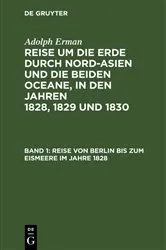 Book cover of Reise von Berlin bis zum Eismeere im Jahre 1828 by Adolph Erman