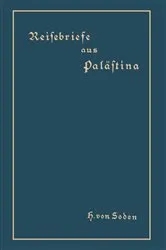 Book cover of Reisebriefe aus Palästina by Hermann von Soden