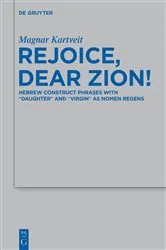 Book cover of Rejoice, Dear Zion! by Magnar Kartveit