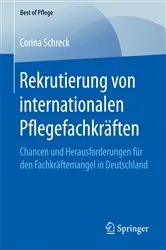Book cover of Rekrutierung von internationalen Pflegefachkräften by Corina Schreck