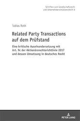 Book cover of Related Party Transactions auf dem Pruefstand by Unknown