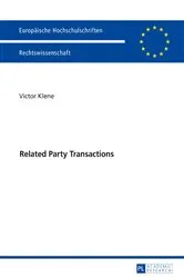 Book cover of Related Party Transactions by Victor Klene