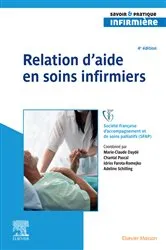 Book cover of Relation d'aide en soins infirmiers (4th ed.) by SFAP (Société française d'accompagnement