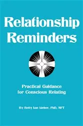 Book cover of Relationship Reminders by Betty Lue Lieber