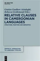 Book cover of Relative Clauses in Cameroonian Languages by Gratien Gualbert Atindogbé