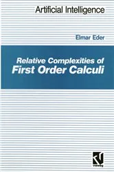 Book cover of Relative Complexities of First Order Calculi by Elmar Eder
