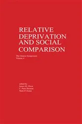Book cover of Relative Deprivation and Social Comparison by James M. Olson