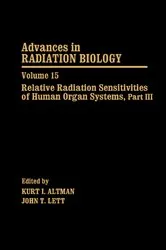 Book cover of Relative Radiation Sensitivities of Human Organ Systems by Kurt I. Altman
