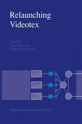 Book cover of Relaunching Videotex by H. Bouwman