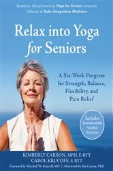 Book cover of Relax into Yoga for Seniors by Unknown